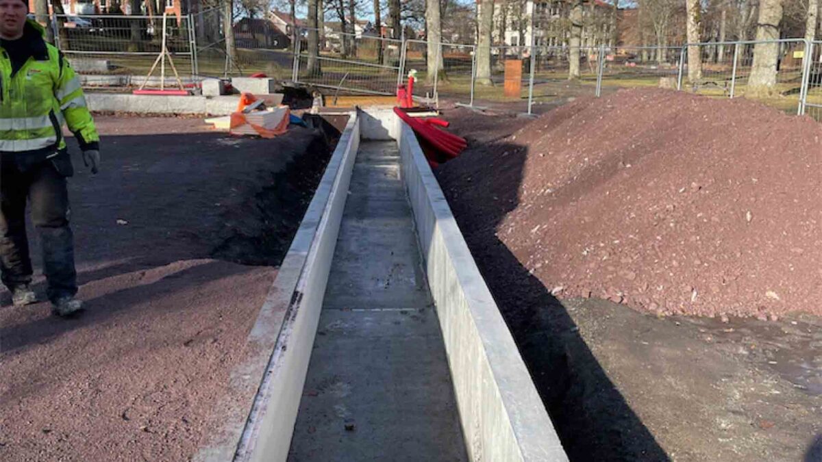 Lystlunden Park – Urban Utebane (2022) — Lystlunden Park 2022 – Kunstisbane i Horten